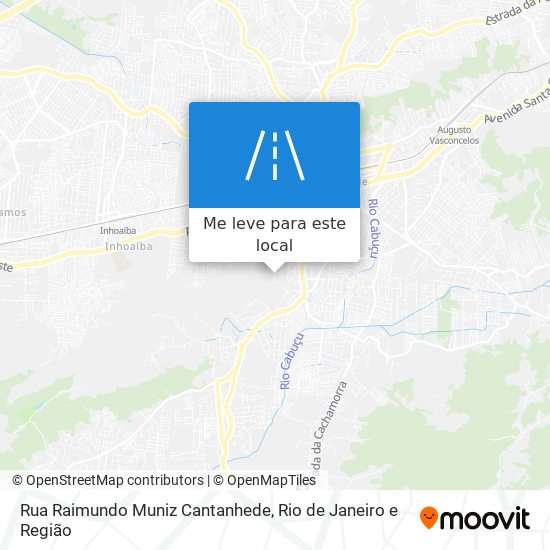 Rua Raimundo Muniz Cantanhede mapa