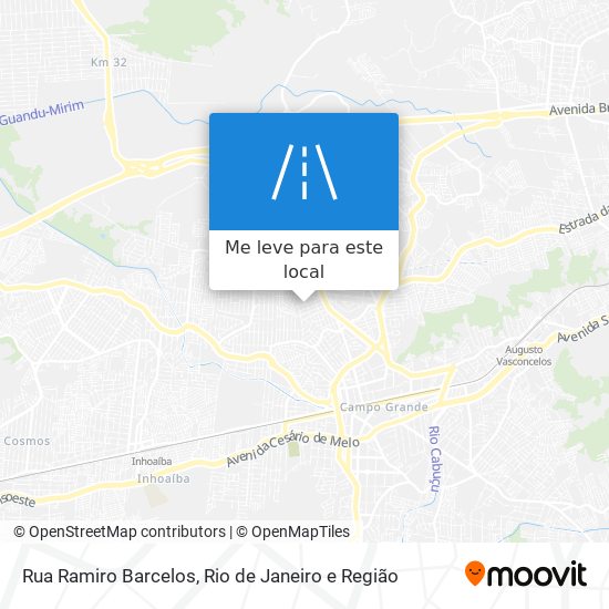 Rua Ramiro Barcelos mapa