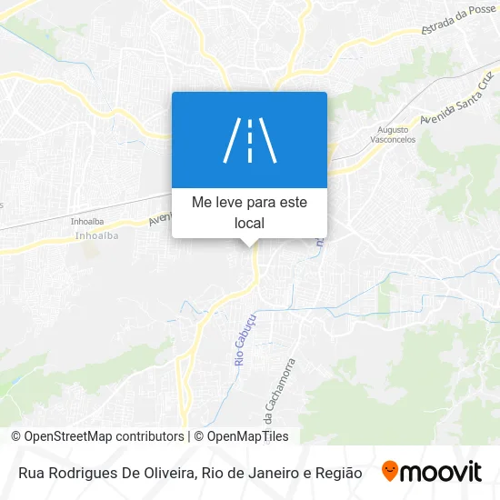 Rua Rodrigues De Oliveira mapa