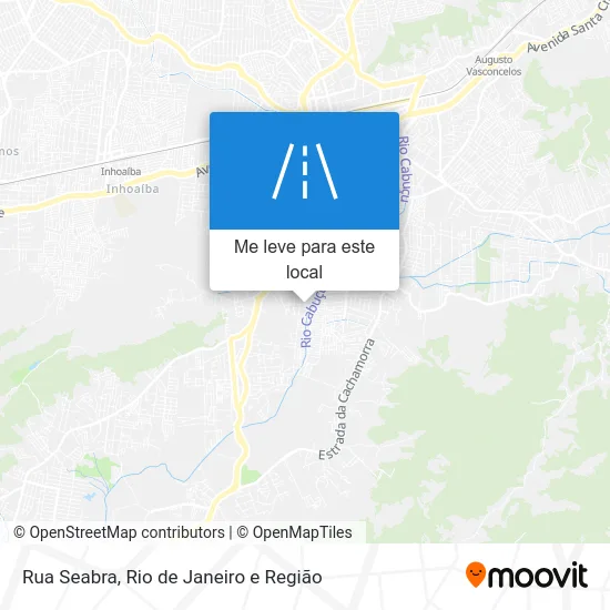 Rua Seabra mapa