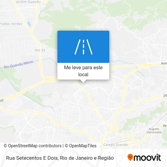 Rua Setecentos E Dois mapa