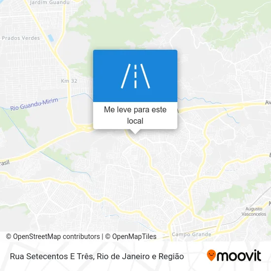 Rua Setecentos E Três mapa