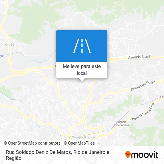 Rua Soldado Deniz De Matos mapa