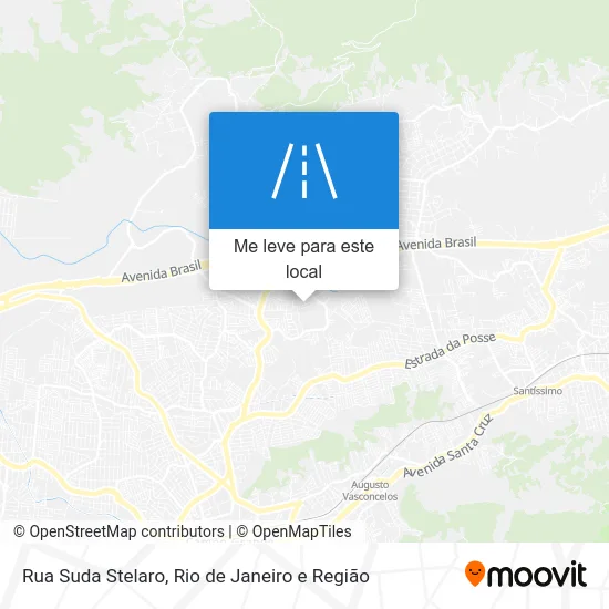Rua Suda Stelaro mapa
