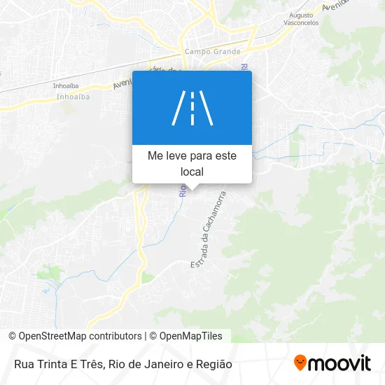 Rua Trinta E Três mapa
