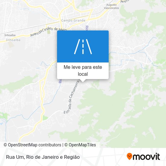 Rua Um mapa
