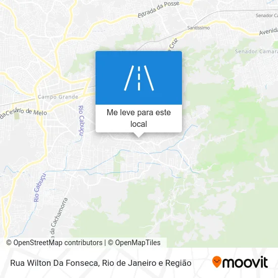 Rua Wilton Da Fonseca mapa