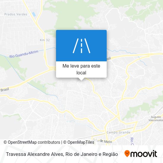 Travessa Alexandre Alves mapa