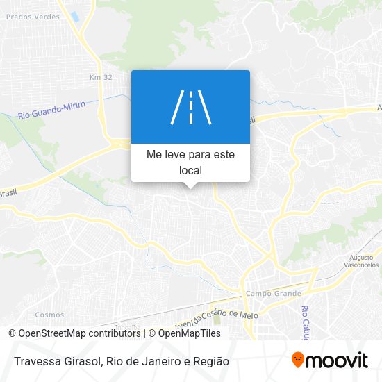 Travessa Girasol mapa