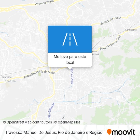 Travessa Manuel De Jesus mapa