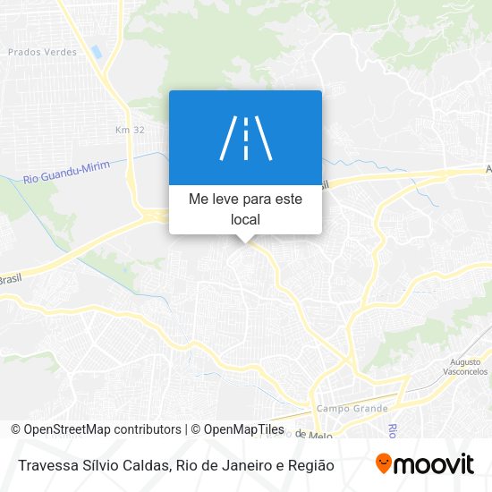 Travessa Sílvio Caldas mapa