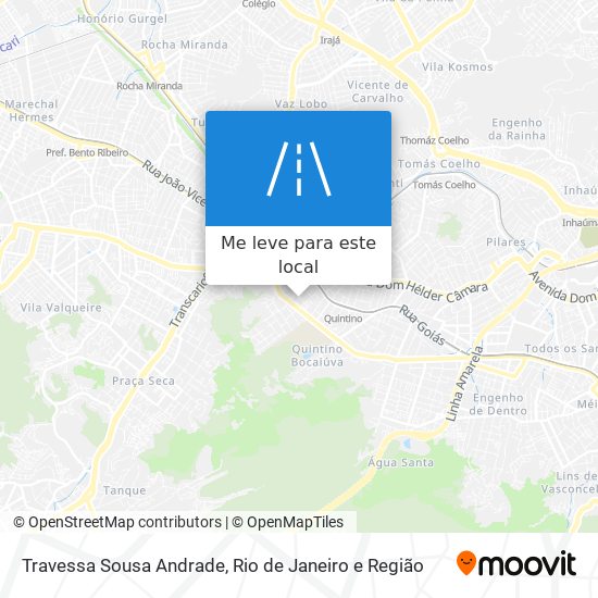 Travessa Sousa Andrade mapa