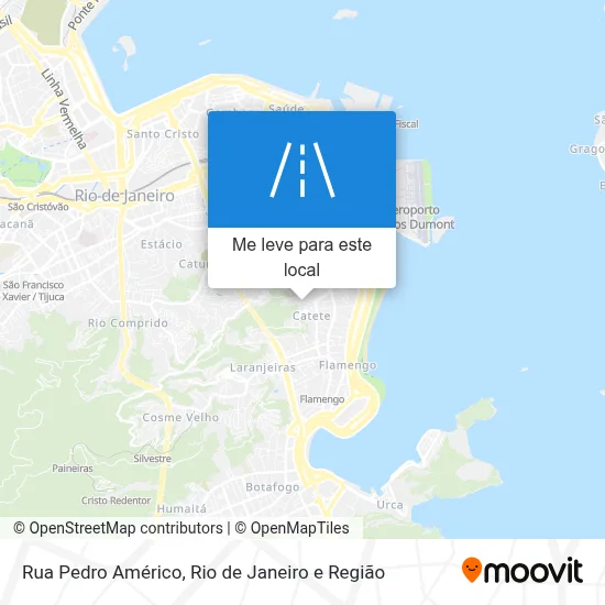 Rua Pedro Américo mapa