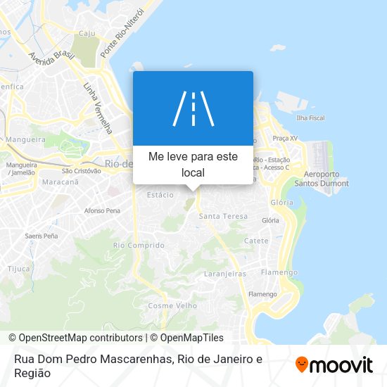 Rua Dom Pedro Mascarenhas mapa