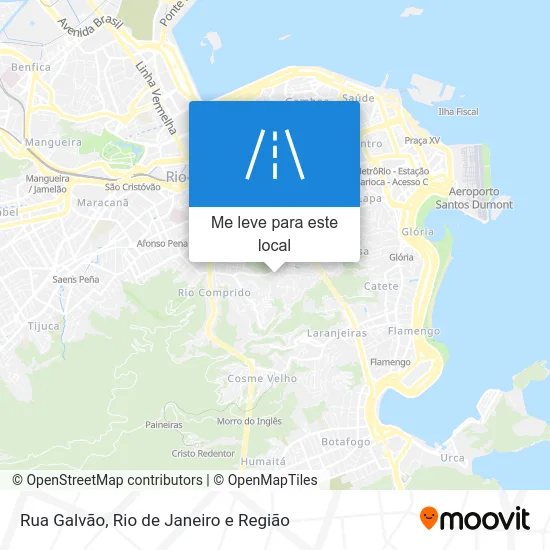 Rua Galvão mapa