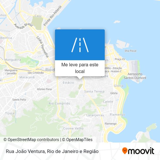 Rua João Ventura mapa
