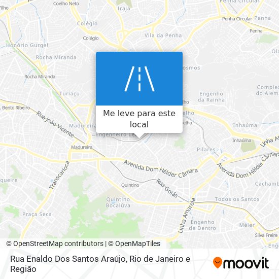 Rua Enaldo Dos Santos Araújo mapa