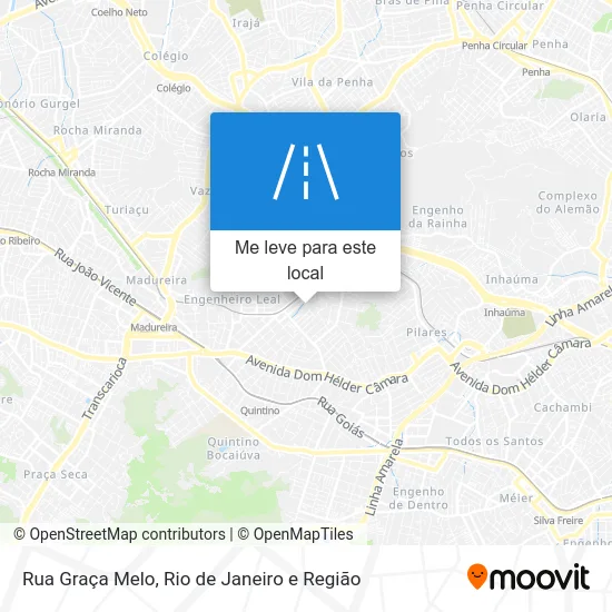 Rua Graça Melo mapa