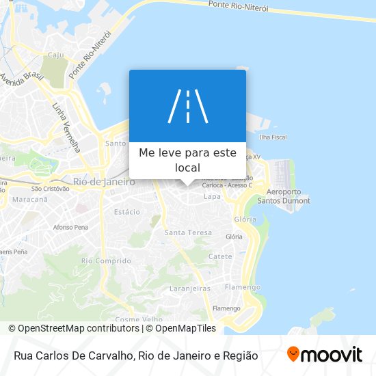 Rua Carlos De Carvalho mapa