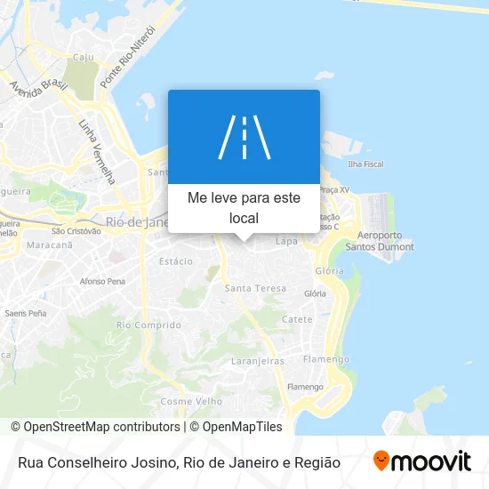 Rua Conselheiro Josino mapa