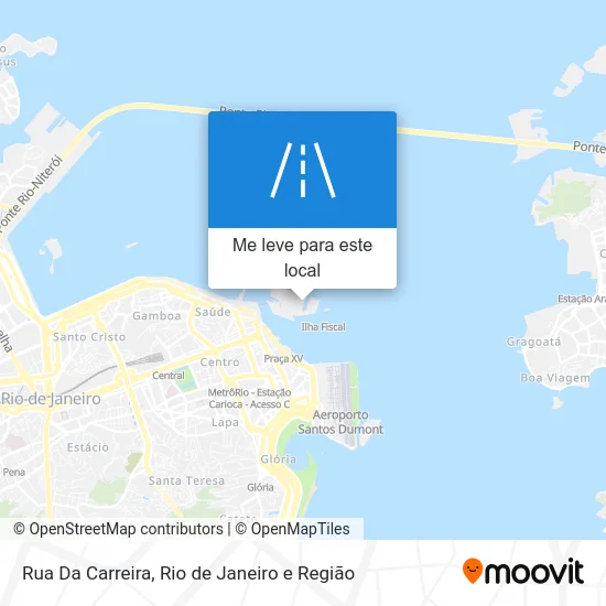 Rua Da Carreira mapa