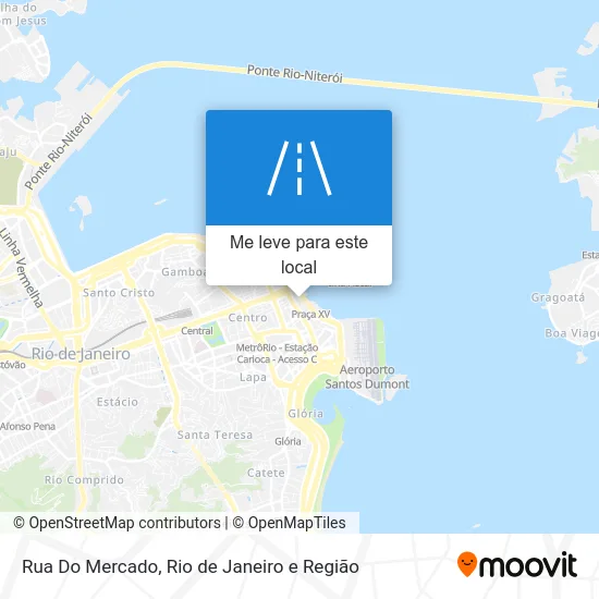 Rua Do Mercado mapa
