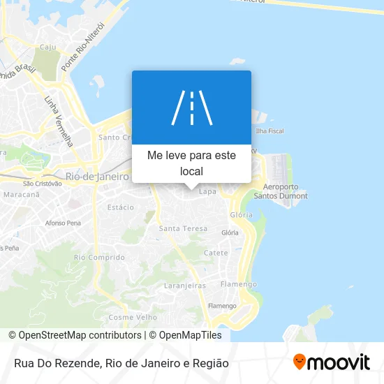 Rua Do Rezende mapa