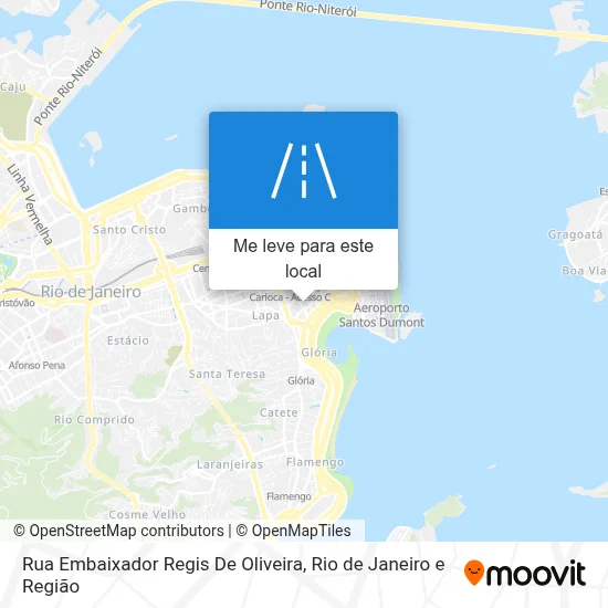 Rua Embaixador Regis De Oliveira mapa