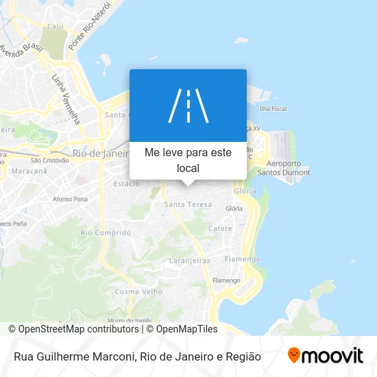 Rua Guilherme Marconi mapa
