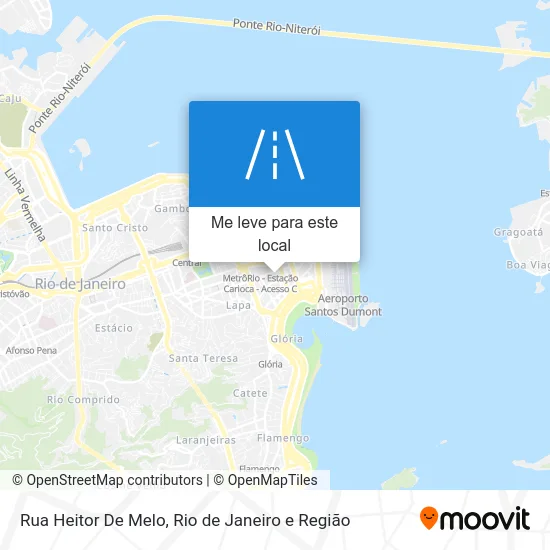 Rua Heitor De Melo mapa