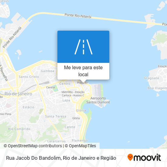 Rua Jacob Do Bandolim mapa