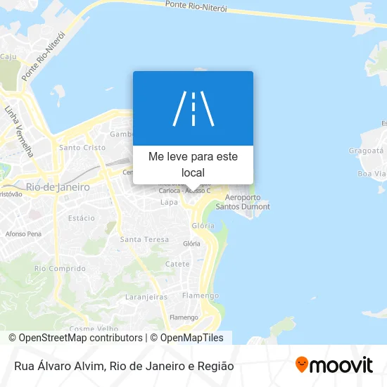 Rua Álvaro Alvim mapa