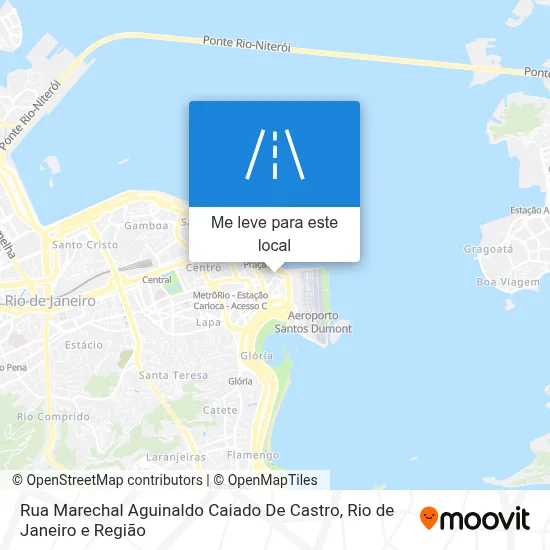 Rua Marechal Aguinaldo Caiado De Castro mapa