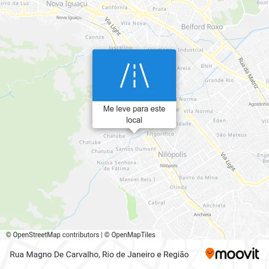 Rua Magno De Carvalho mapa
