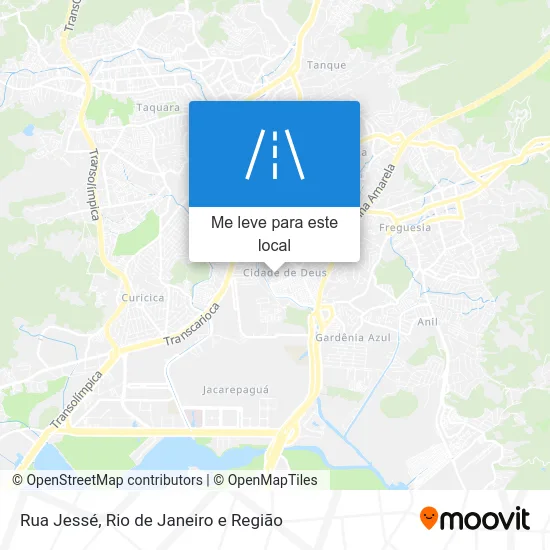 Rua Jessé mapa