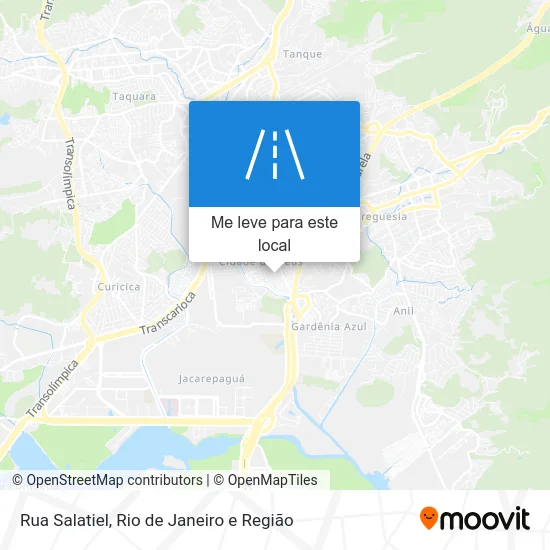 Rua Salatiel mapa
