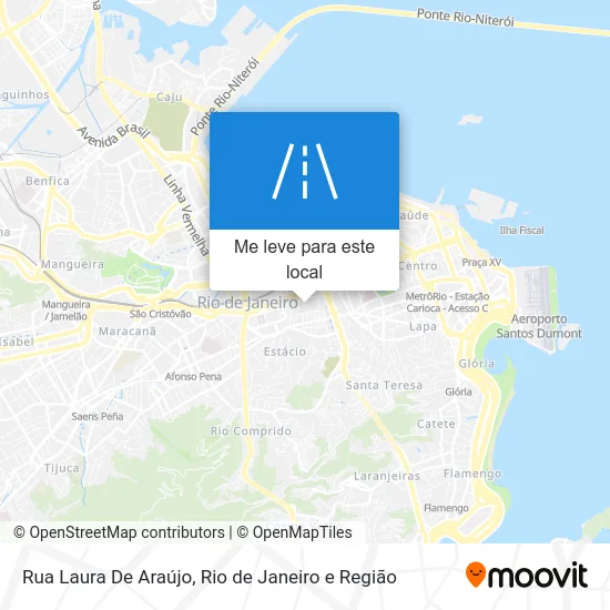 Rua Laura De Araújo mapa