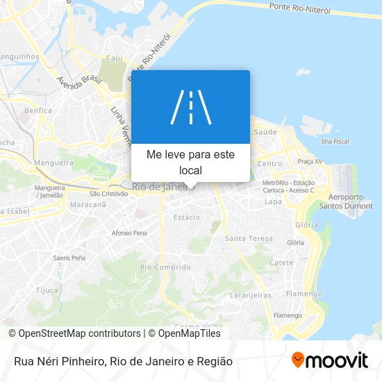 Rua Néri Pinheiro mapa