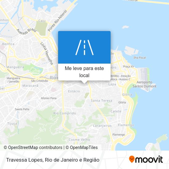 Travessa Lopes mapa