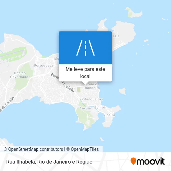 Rua Ilhabela mapa