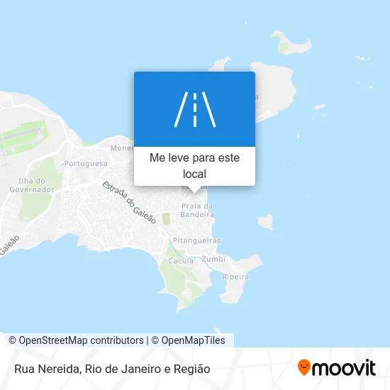 Rua Nereida mapa