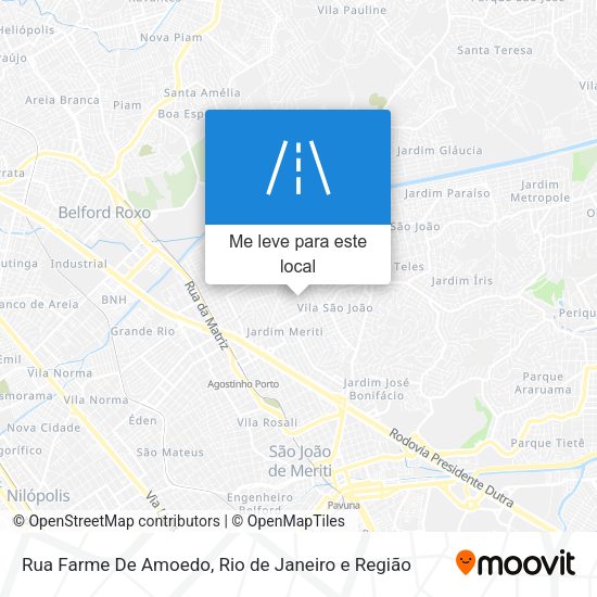 Rua Farme De Amoedo mapa