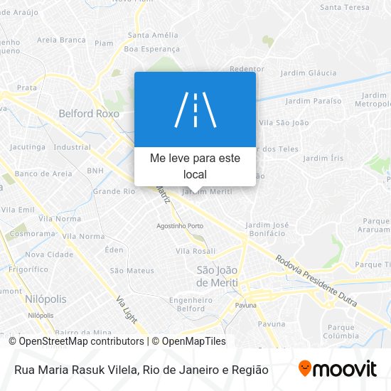 Rua Maria Rasuk Vilela mapa