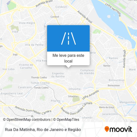 Rua Da Matinha mapa