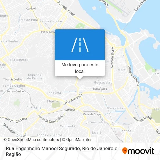 Rua Engenheiro Manoel Segurado mapa