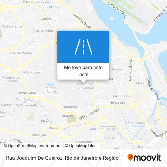 Rua Joaquim De Queiroz mapa