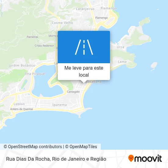 Rua Dias Da Rocha mapa