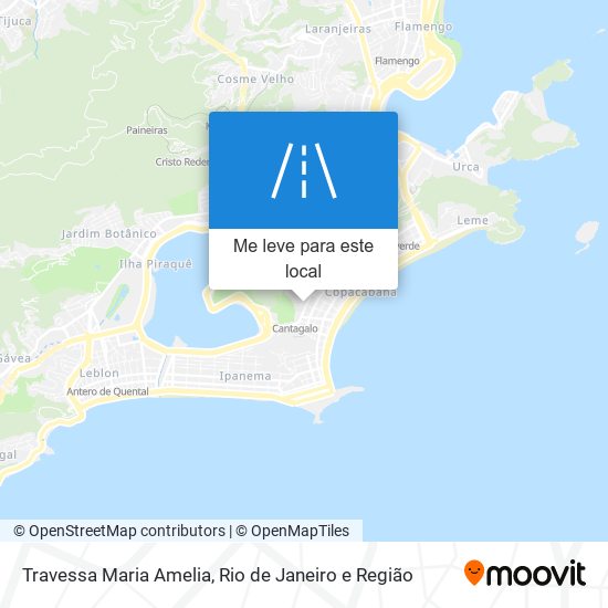 Travessa Maria Amelia mapa