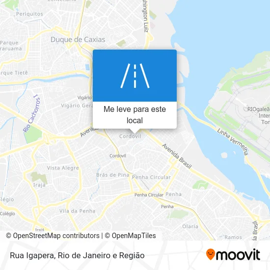 Rua Igapera mapa