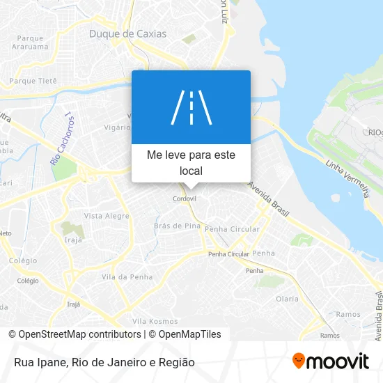 Rua Ipane mapa